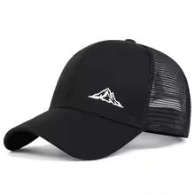 Unisex Mountain Range Embroidery Baseball Net Caps Spring and Summer Outdoor Adjustable Casual Hats Sunscreen Hat