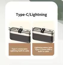 20000mAh Capsule Power Bank High Capacity 22.5w Super Fast Charging Powerbank Portable External Battery For All Phones